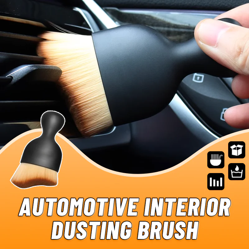 Soft Bristles Interior Duster – Dual Use for Wet & Dry Cleaning - Image 7