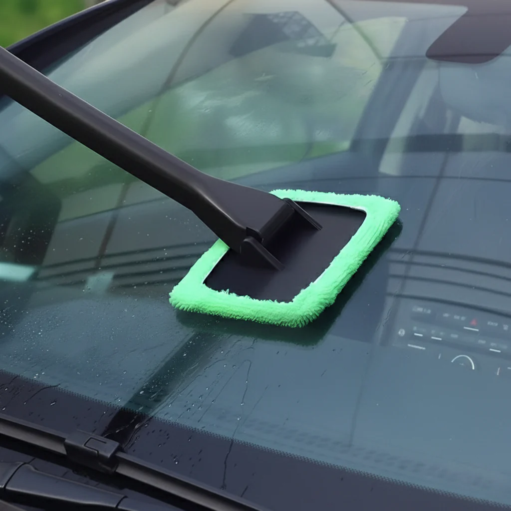 Car Windshield Cleaning Brush with 180° Swivel Head - Image 3