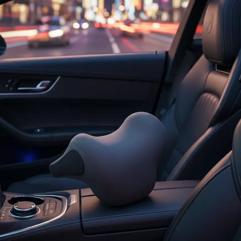 Ergonomic Memory Foam Car Neck Pillow - Image 3